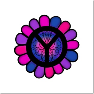 FLOWER Peace Movement Posters and Art